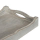 Astral Decorative Wood Tray, Gray, 12"x17"