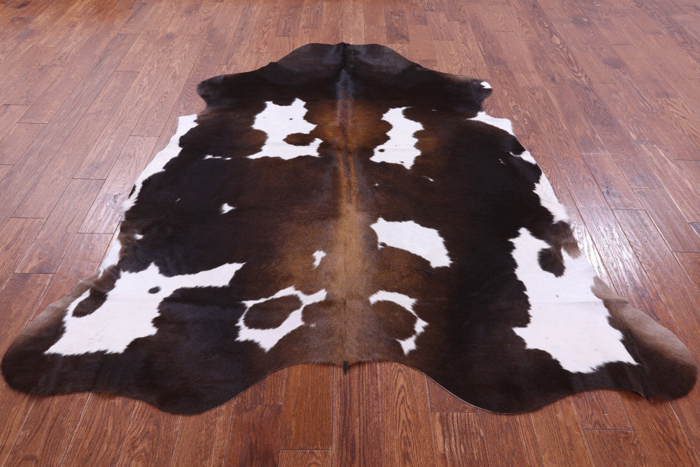 6' 10" X 6' 4" Natural Cowhide Rug C2380