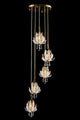 Artistry Lighting Flower Collection 24 Karat Gold Crystal Chandelier 18x60