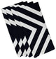 "x" Marks The Spot Stripes Print Napkin, Bewitching, Set of 4