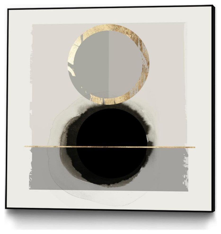 "Dream Life Inspired I" Framed Canvas by Giant Art 30"x30"