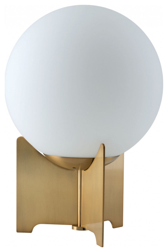 Brass Globe Table or Desk Lamp
