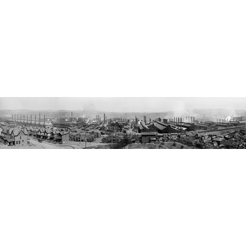 Homestead Steel Works, Homestead, PA Print