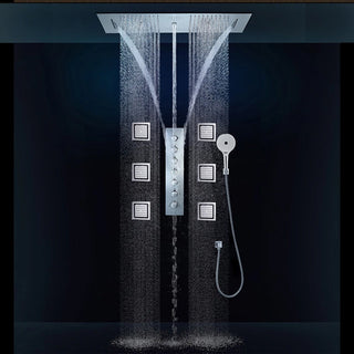 Touch Panel Controlled LED Musical Shower System, Style F - Touch Panel Light