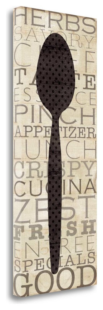 "Kitchen Words II" By Pela Studio, Giclee Print on Gallery Wrap Canvas