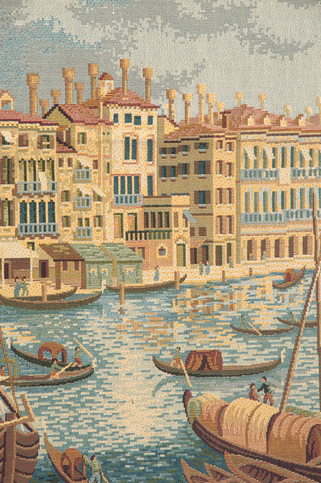 Ponte Di Rialto, Wall Tapestry, 19"x38"