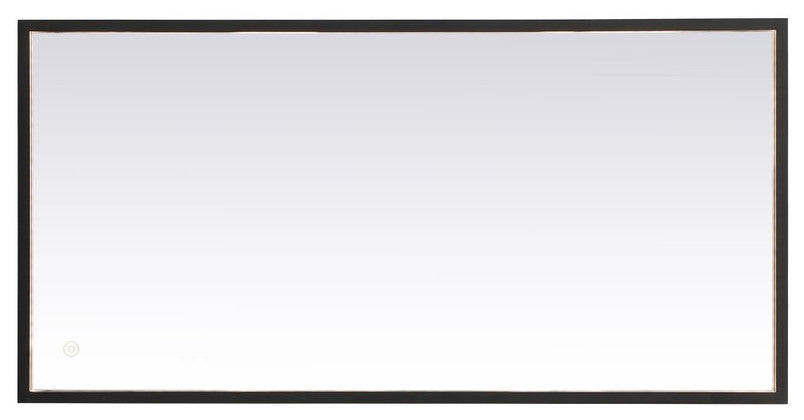 Modern Black Led Mirror