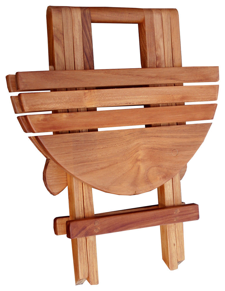 Teak Wood Fish Folding Picnic Table