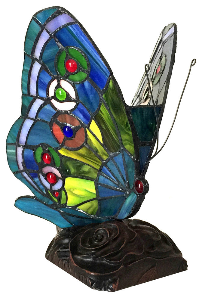 Kacy 1  1-Light Butterfly Accent Table Lamp 10"