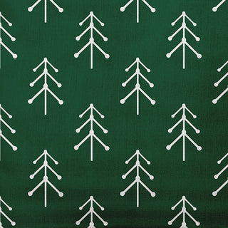 Pine Colored Patterned Trees Polyester Throw Pillow, 20"x20"