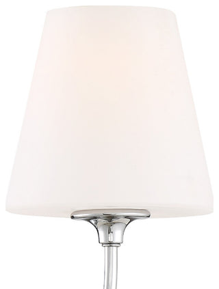 Libby Langdon for Crystorama Sylvan 1 Light Chrome Wall Mount