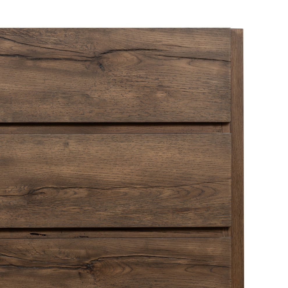 Perrin 6 Drawer Dresser, Rustic Fawn