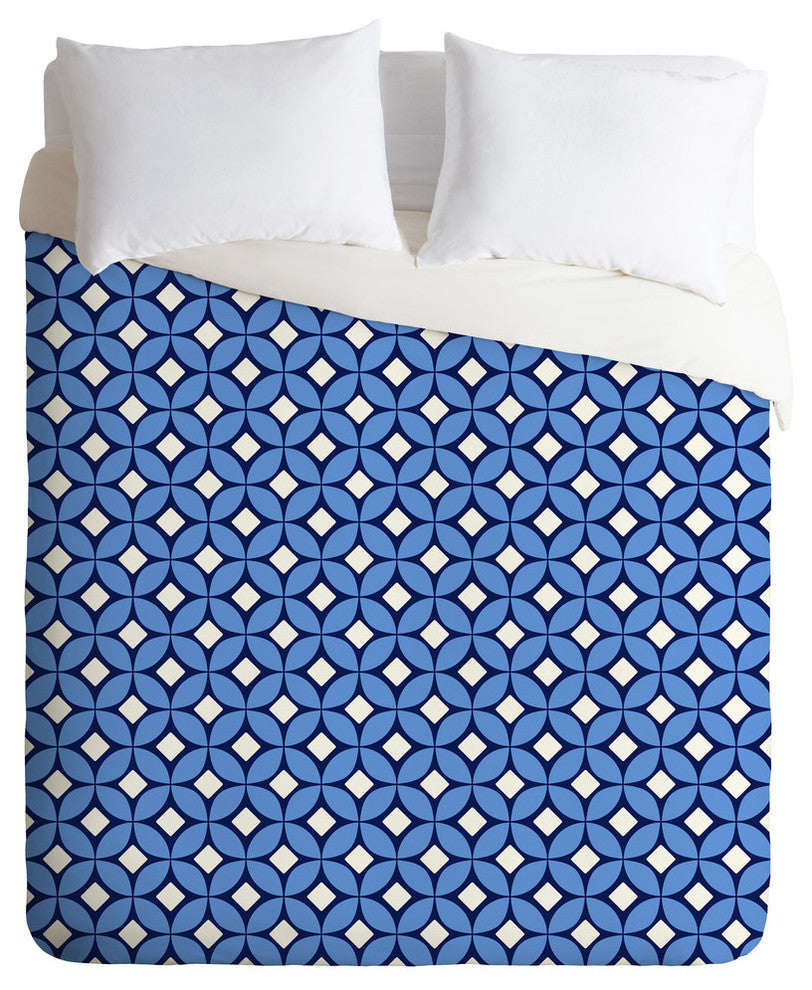 Deny Designs Caroline Okun Blueberry Duvet Cover - Lightweight