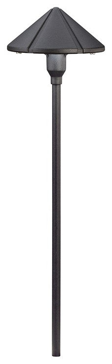 Kichler 8 Light Landscape 12V LED Path-Spread Light in Textured Black
