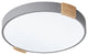 1-Light Round LED Flush Mount Light Modern Minimalist Ceiling Light