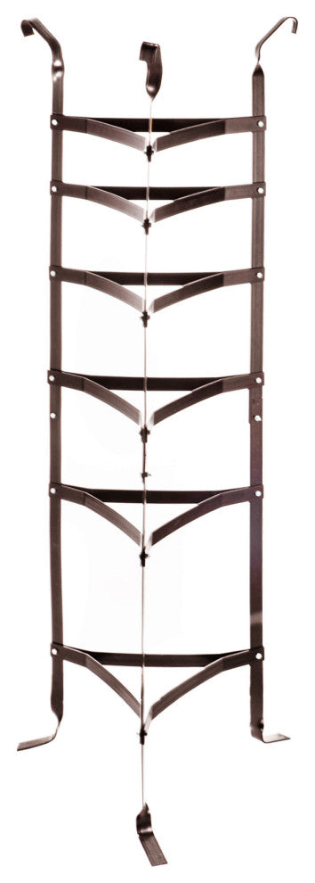 VEVOR Cookware Stand Vertical Pot Rack 6-Tier Storage Kitchen Decor Steel 61". H