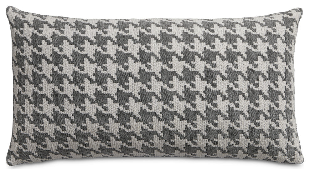 Moonbeam Georgia 13"x24" Chenille Pillow, Set of 2, Dove Gray