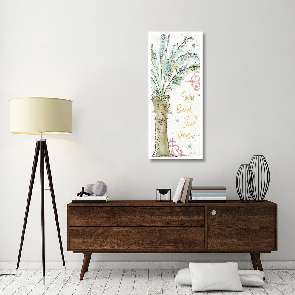 "Palm Passion VI" Digital Paper Print by Anne Tavoletti, 22"x52"