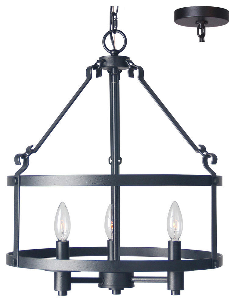 Revere 3-Light Pendant Chandelier