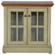 34" West Winds Credenza, Antique Black, Concord Cherry