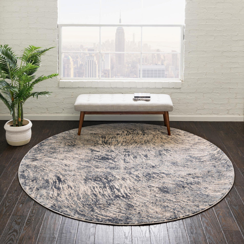 Unique Loom Oasis Wave Area Rug