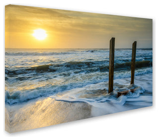 PIPA Fine Art 'Kissed by the Sea' Canvas Art, 24x16