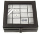 Leather 20 Cufflink Box