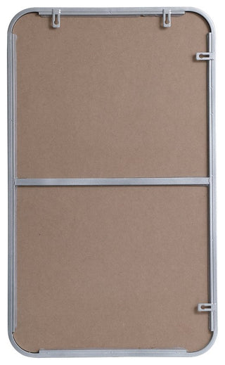 Elegant Decor MR801830S Soft Corner Metal Rectangular Mirror, 18"x30"