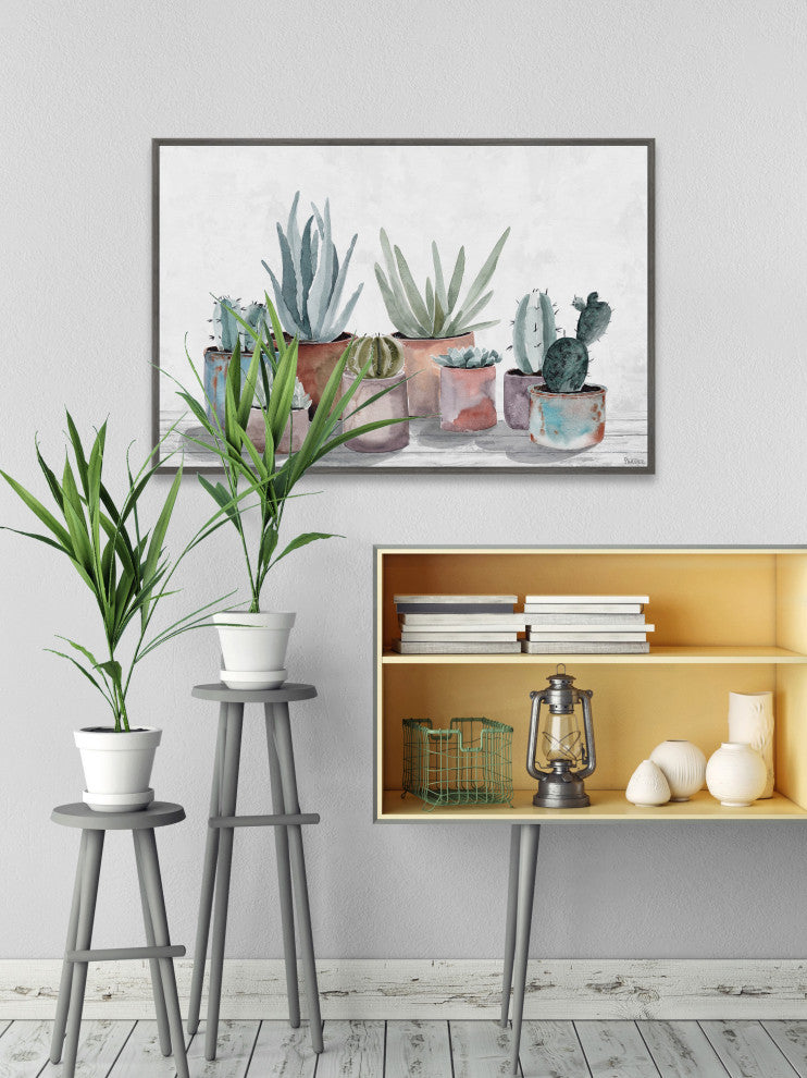 "Looks Amazing" Floater Framed Painting Print on Canvas