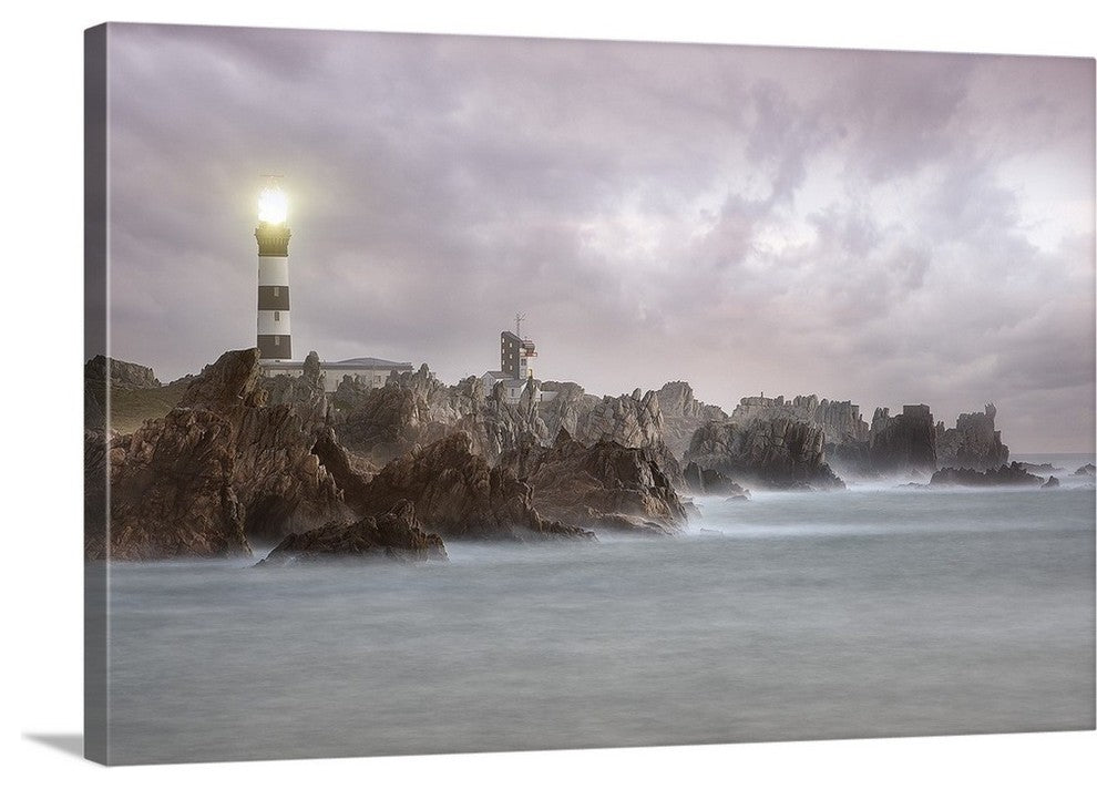 "Bretagne, Pointe de Beg Biniglou" Wrapped Canvas Art Print, 48"x32"x1.5"