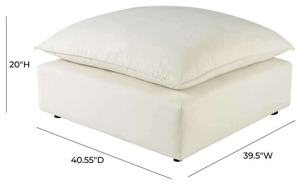 Cali Natural Ottoman