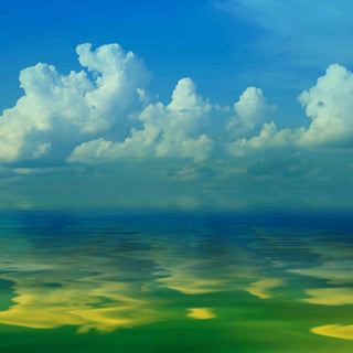 "Cumulus Clouds" Print on Canvas, 32"x32"