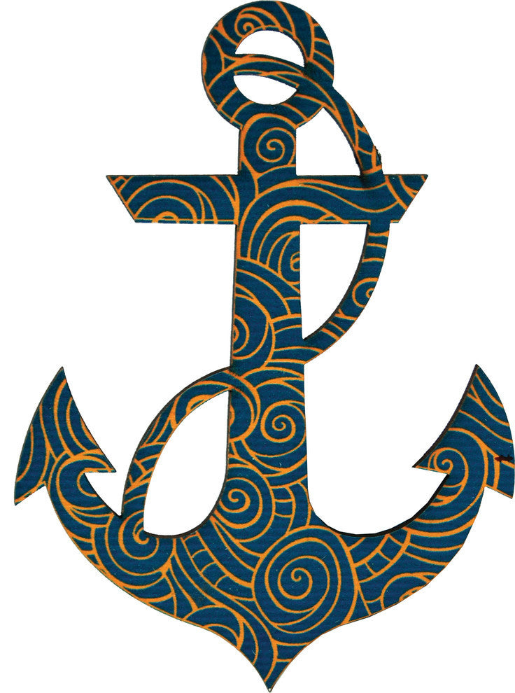 Pattern Anchor Magnet, Set of 3
