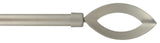 Extendable Curtain Rod Set 53 to 82 L -Diam