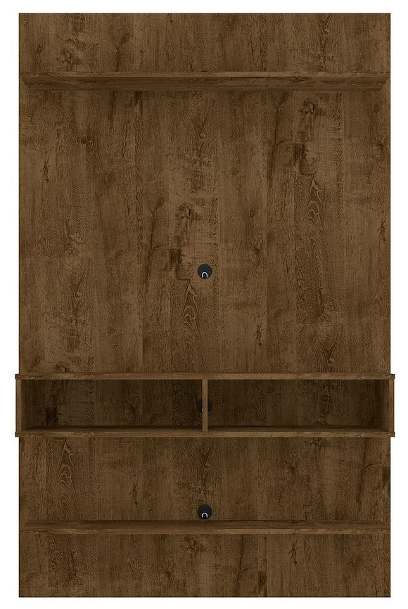 Libra Long Floating 45.35 Entertainment Center in Rustic Brown