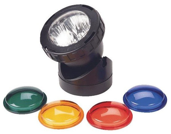 PondmasterÂ® 02387 LED Fountain & Landscape Pond Light Set w/ Transformer, 2.0W
