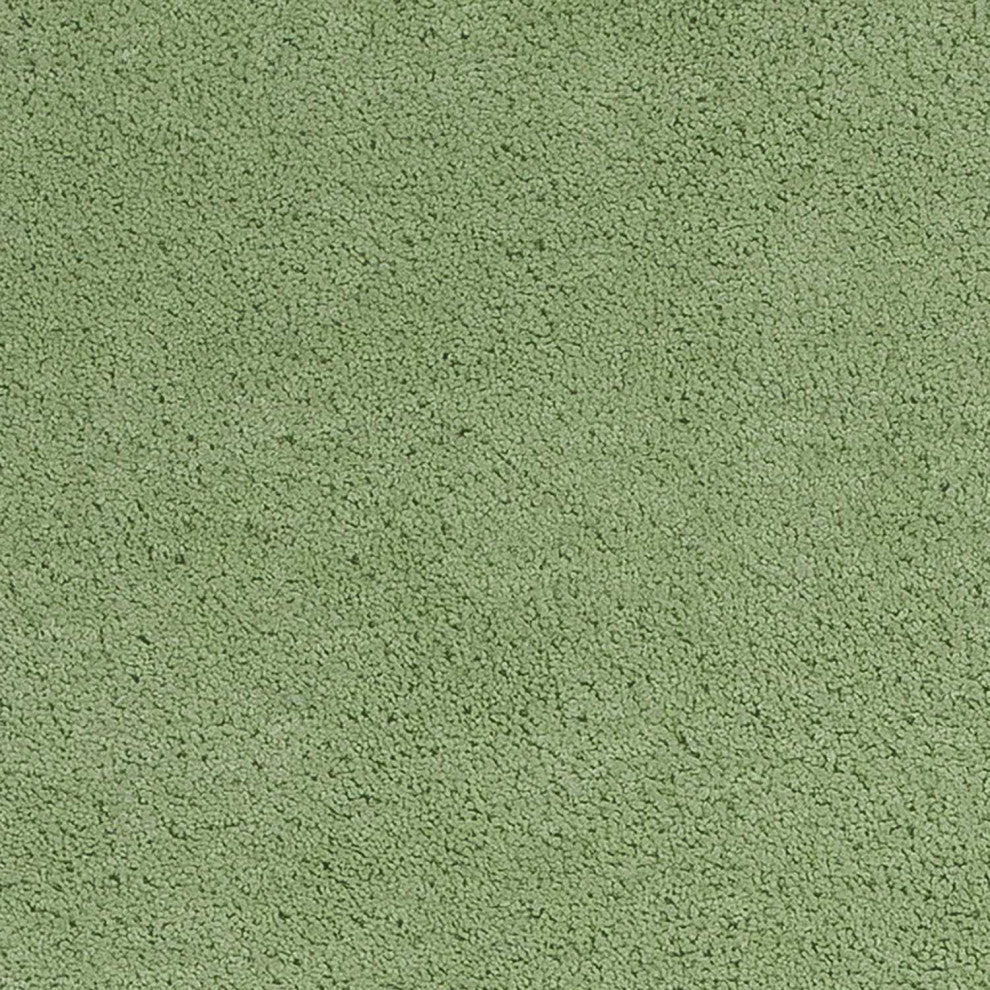 HomeRoots 9' x 13' Polyester Spearmint Green Area Rug