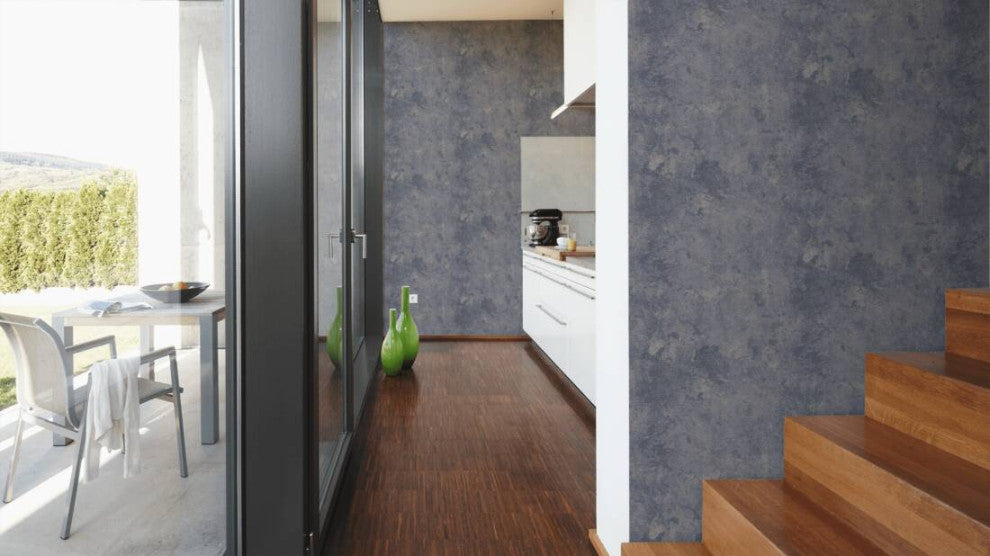 Plain Textured Wallpaper Featuring Painted Wall, 374255