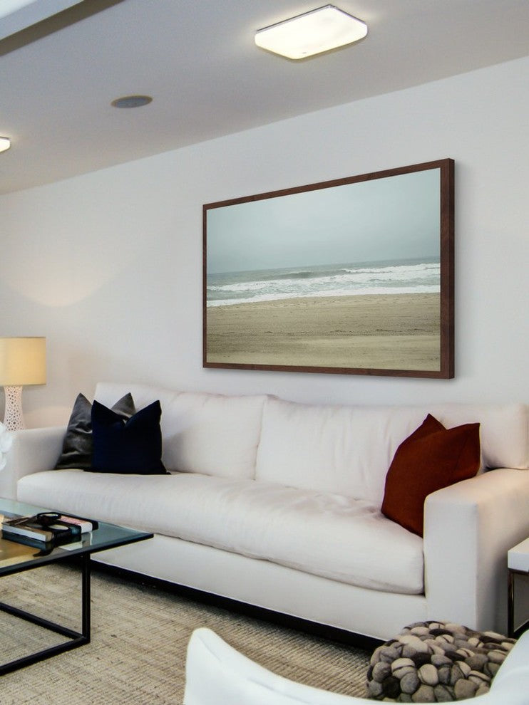 "Oceanum Cessabit" Framed Painting Print, 18"x12"