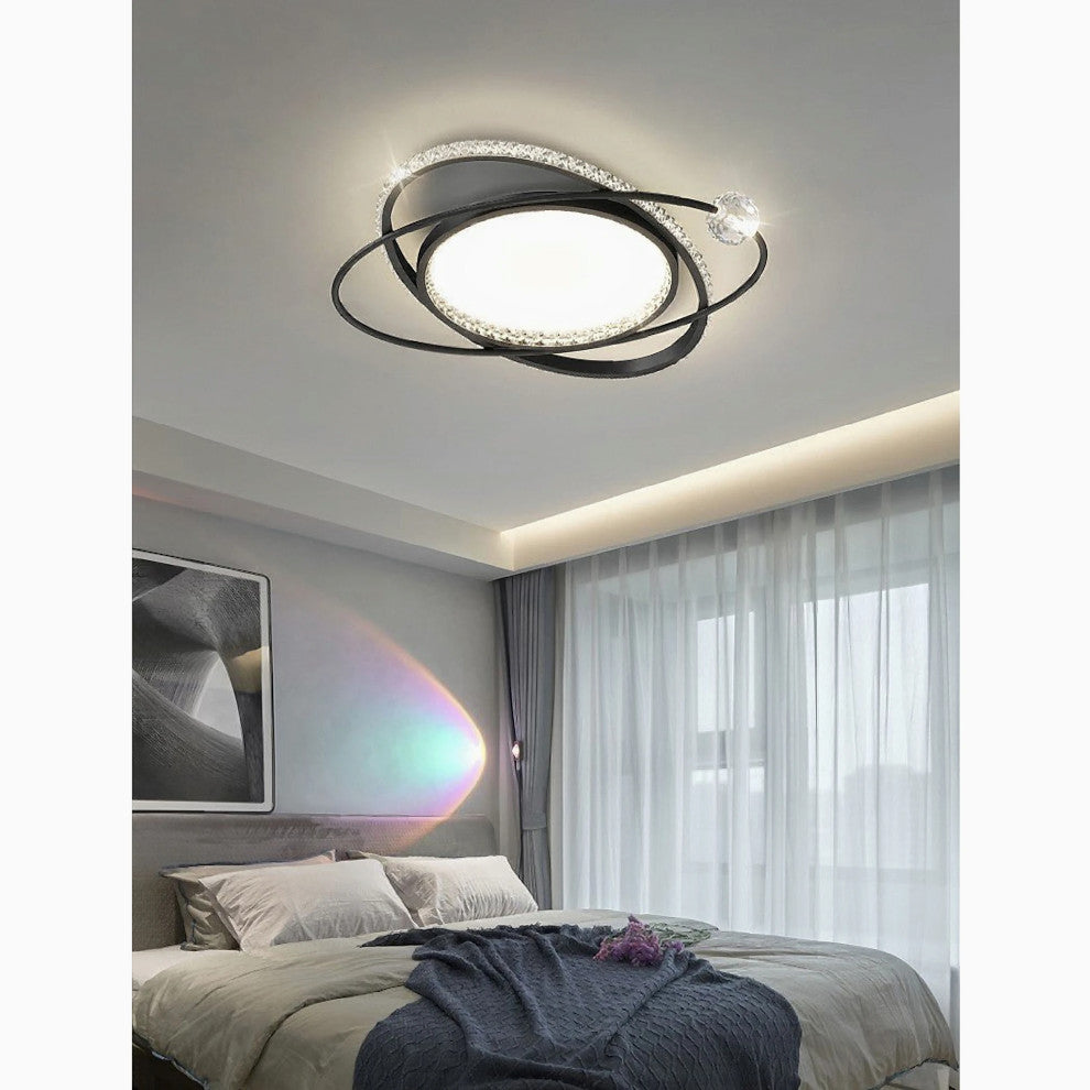 Sankt Vith | Luxury Circle LED Chandelier, Gold, A