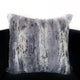 Plutus Blue Soft Plush Animal Faux Fur Luxury Throw Pillow, 20"x20"