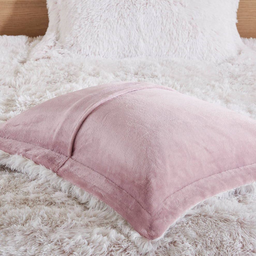 Intelligent Design Malea Shaggy Faux Fur Comforter Mini Set