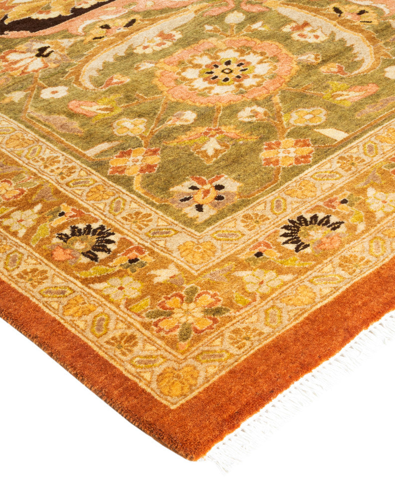 Mogul, One-of-a-Kind Hand-Knotted Area Rug Brown, 11' 0" x 15' 1"