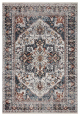 Samra SAM-09 Ivory/Denim 11'6"x15'7" Area Rug