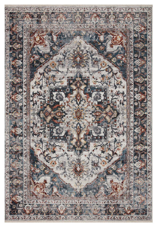 Samra SAM-09 Ivory/Denim 11'6"x15'7" Area Rug