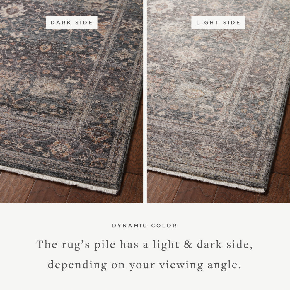 Loloi Lyra Ink / Multi 4'-0" x 5'-7" Accent Rug