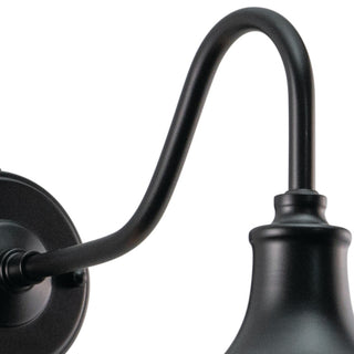 Dorado 1 Light Barn Outdoor Wall Lantern, Dark Bronze/Light Gold, 12"x11.5"x18"