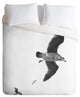 Lisa Argyropoulos Flight of Fancy Monochrome Duvet Cover Set, King
