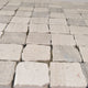 12"x12" Marble Mosaic Tile, Rabat Collection, Patio, Square, Tumbled, Set of 5