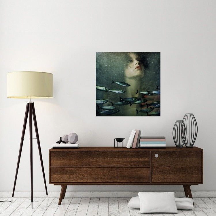 "Venus In Furs" Stretched Canvas Giclee by Ambra, 36x36"